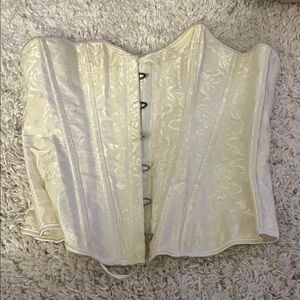 White Cream Corset